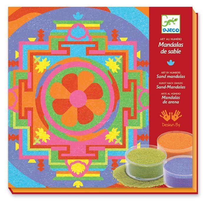 Sabbie Colorate Djeco Mandala main product photo