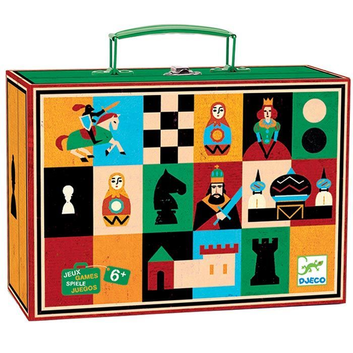 Djeco Valigetta Scacchi e Dama per Bambini  main product photo