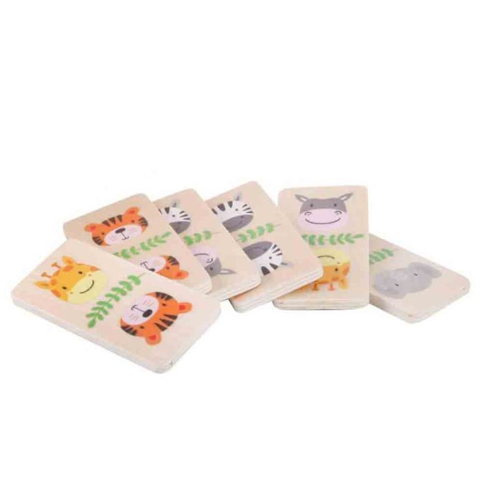 Domino degli Animali in Legno main product photo
