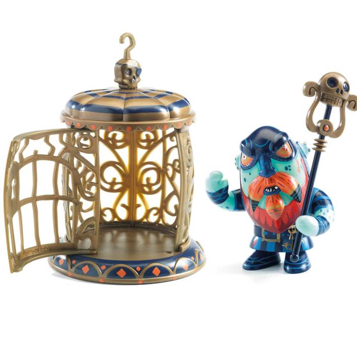 Djeco Arty Toys Pirata Gnomus e Gabbia Ze main product photo