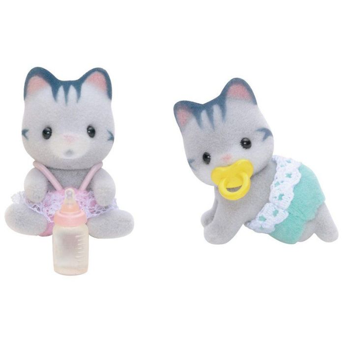 Sylvanian Families Gemelli Gatti Grigi main product photo