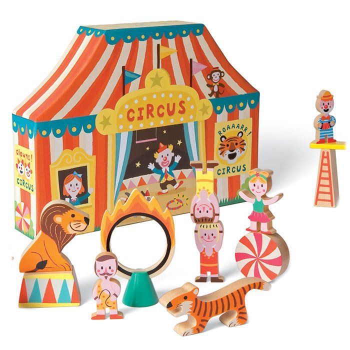 Janod Scatola Gioco con Personaggi del Circo main product photo