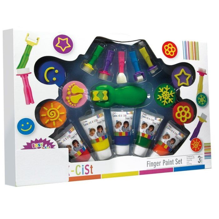 Kit Pittura a Dita con Timbri main product photo