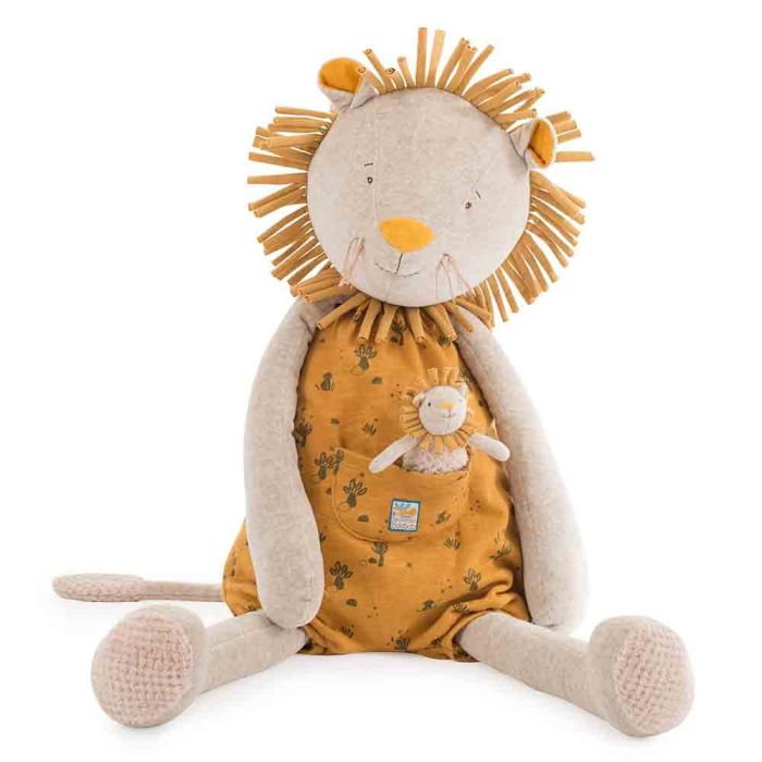 Pupazzo Gigante Leone Paprika e il suo bebè main product photo