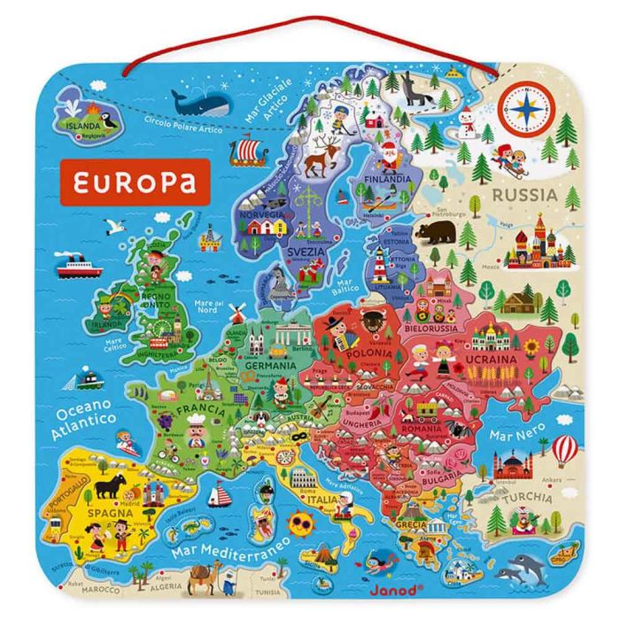 Mappa Magnetica dell'Europa main product photo