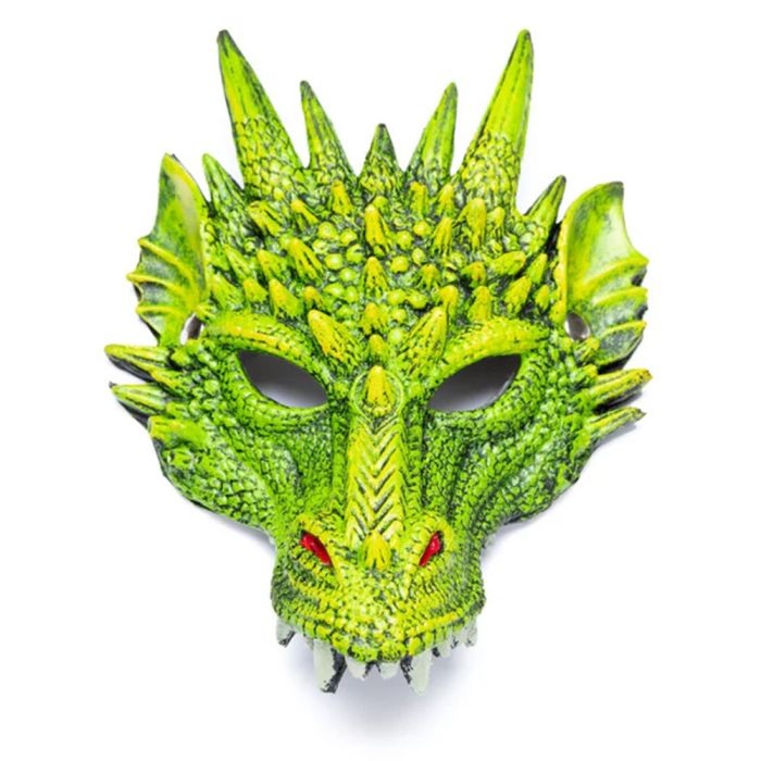 Maschera da Drago Verde main product photo
