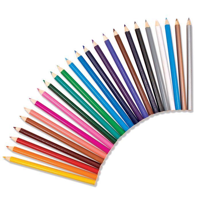 Matite Colorate Grandi a Triangolo Melissa & Doug 14124 main product photo