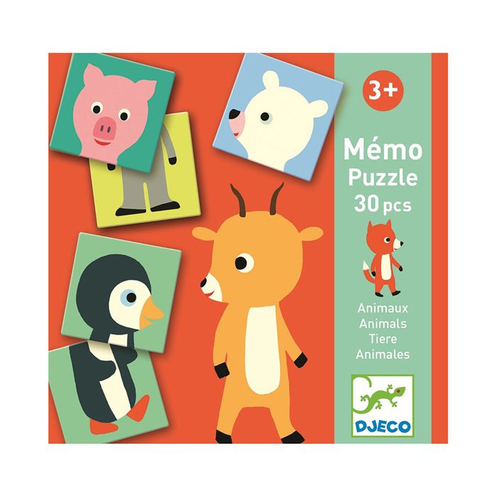 Djeco Memo Puzzle main product photo