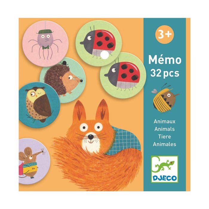 Djeco Memo Animali main product photo