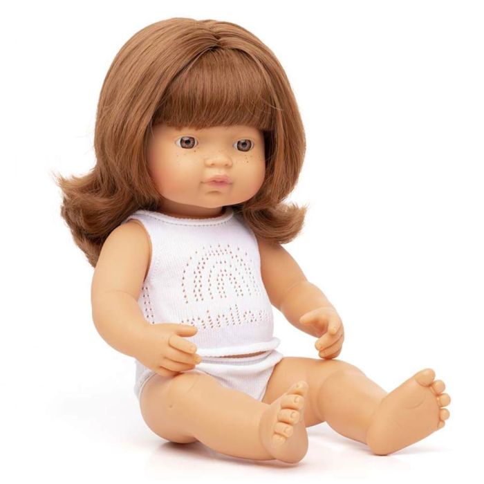 Miniland Bambola Europea Rossa main product photo