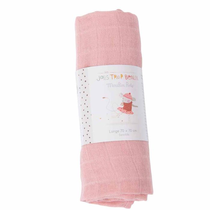 Telo Mussola di Cotone Rosa main product photo