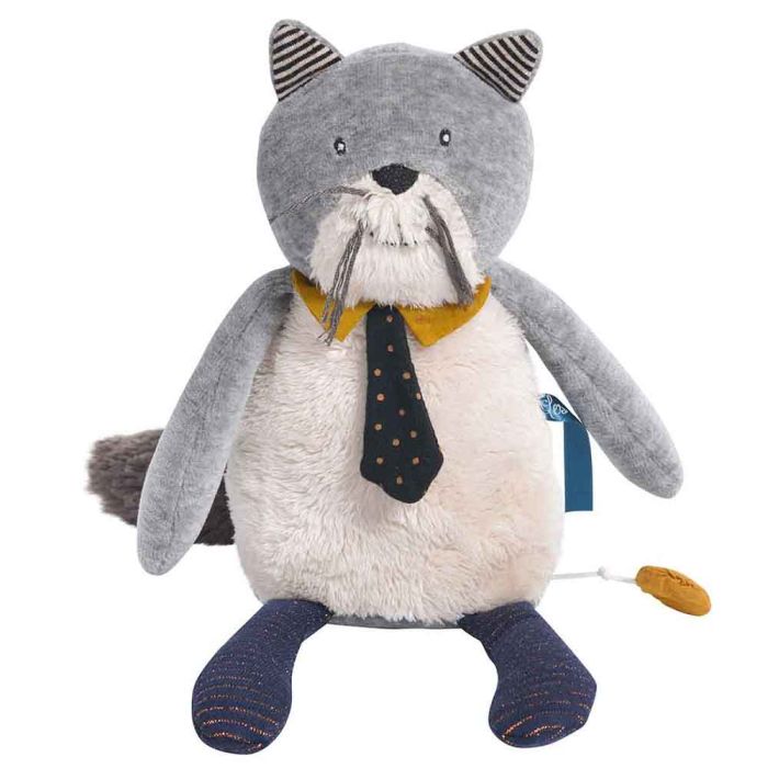 Peluche Musicale Gatto Fernand Les Moustaches main product photo