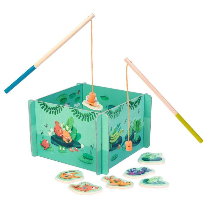 Pesca Magnetica in Legno Giungla main product photo