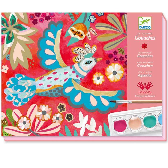 Set Pittura Uccelli Melodie main product photo