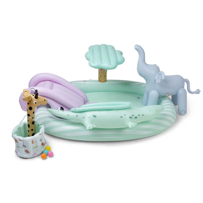 Piscina Gonfiabile Safari con Scivolo main product photo