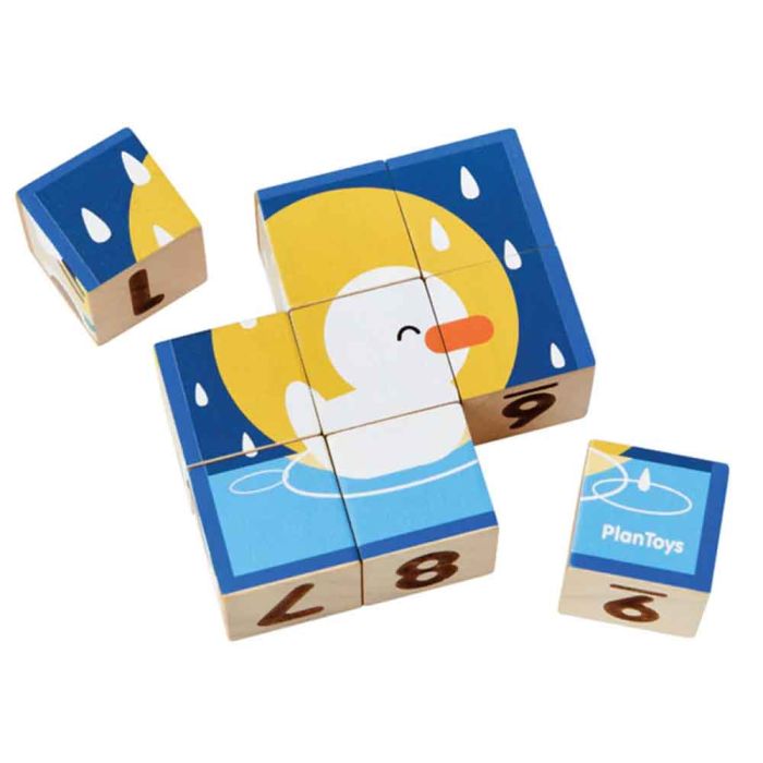 Puzzle a Cubi Animali main product photo