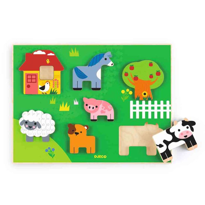 Puzzle Animali della Fattoria main product photo