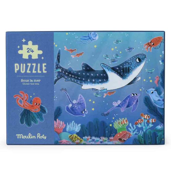 Puzzle Fosforescente Sotto il Mare main product photo