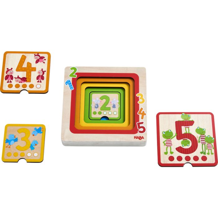 Puzzle in Legno Amici dei numeri main product photo