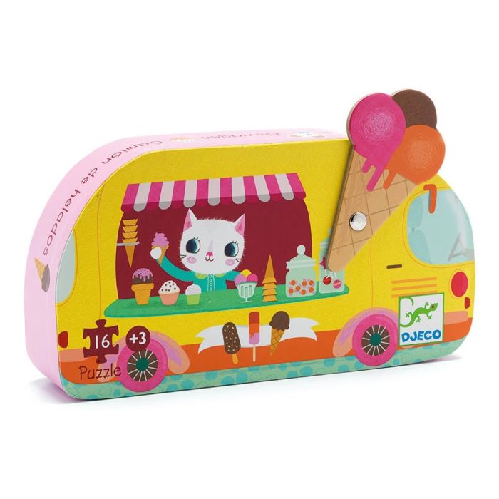Puzzle 16 Pezzi Furgoncino dei Gelati main product photo