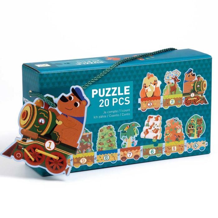 Puzzle Orizzontale Trenino dei Numeri  main product photo