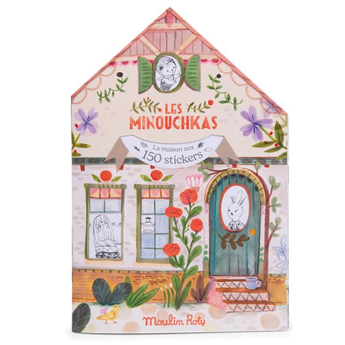 Quaderno da Colorare con Adesivi Les Minouchkas main product photo