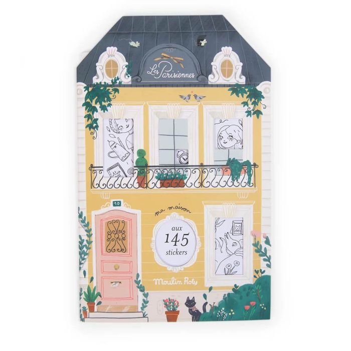 Quaderno da Colorare con Adesivi Les Parisiennes main product photo