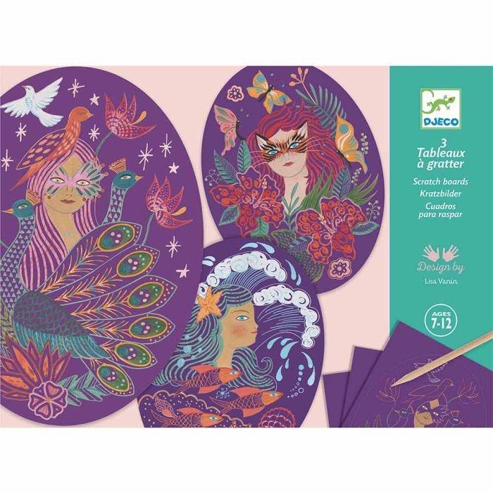 Quadri da Grattare Ninfe main product photo