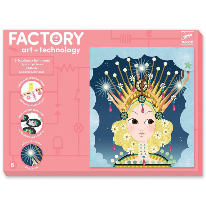 Set Quadri con Luci Led Principesse main product photo