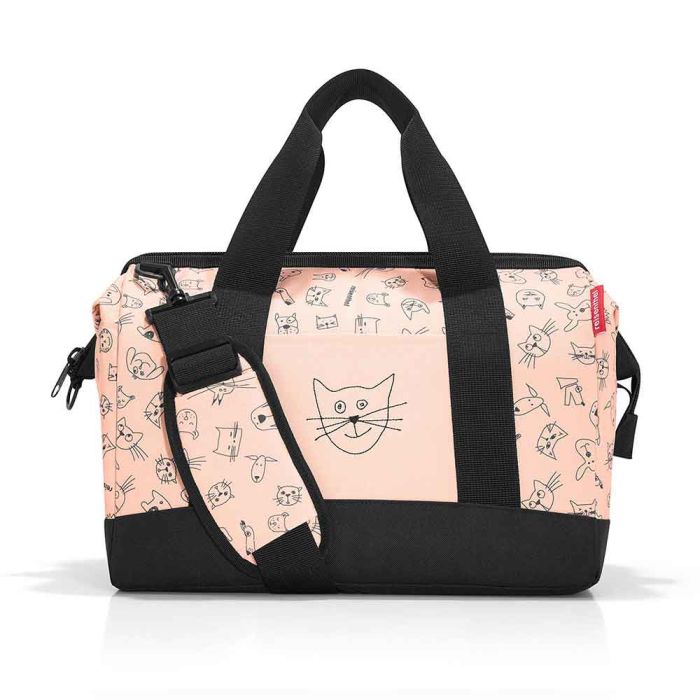 Borsone Cani e Gatti Rosa main product photo