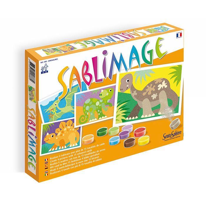 Sentosphere Sabbie Colorate Dinosauri main product photo