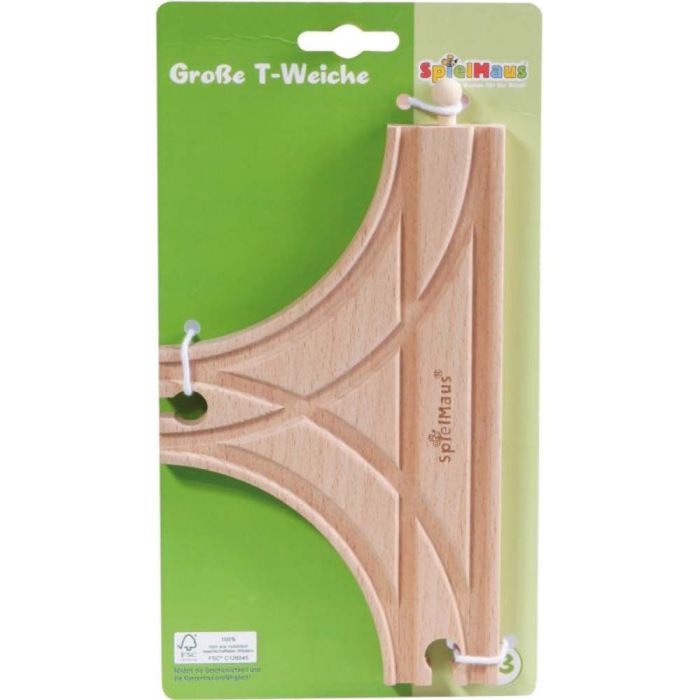 Scambio a T Binario in Legno main product photo