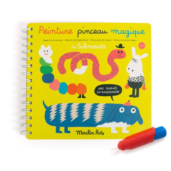 Pittura con Pennello Magico Les Schmouks main product photo