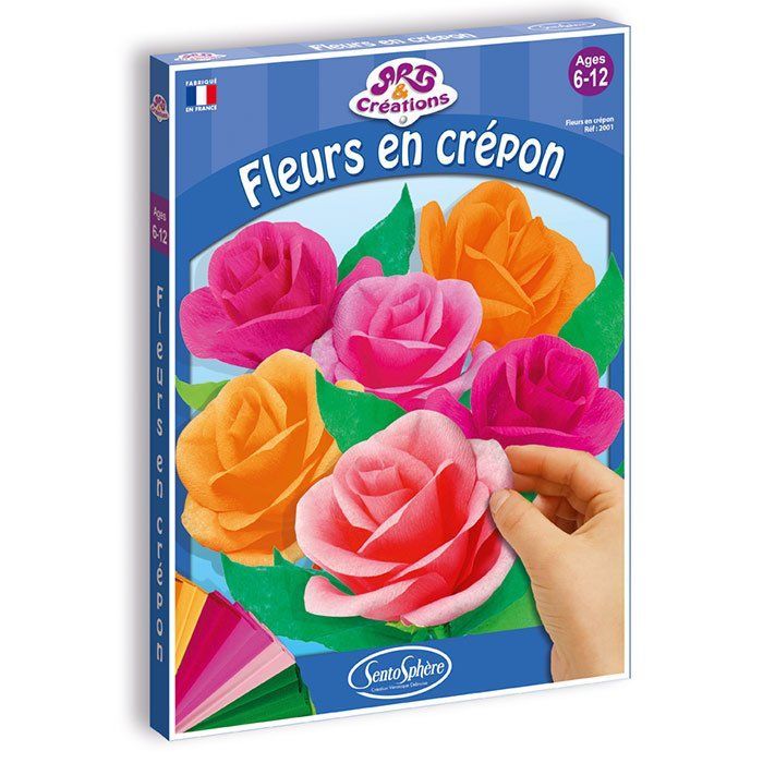 Sentosphere Realizza Fiori di Carta Crespa main product photo