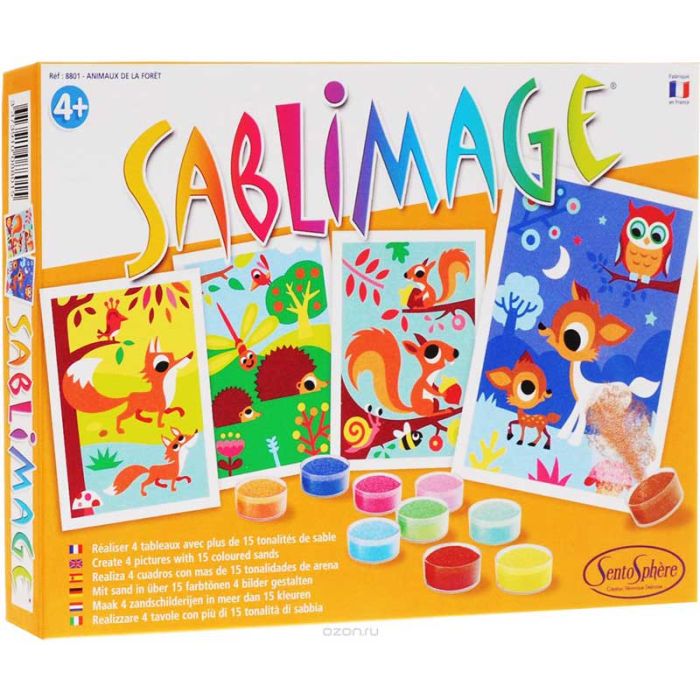 Sentosphere Sabbie Colorate Animali main product photo