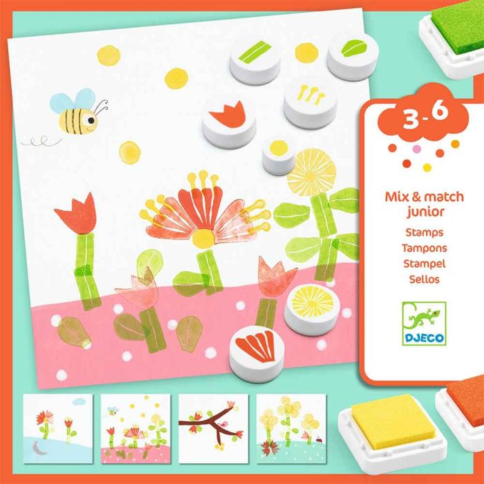 Set di Timbri Fiori main product photo