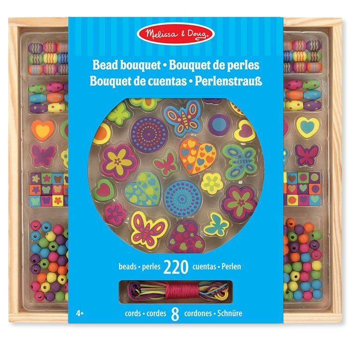 Set Perline Colorate in Legno main product photo