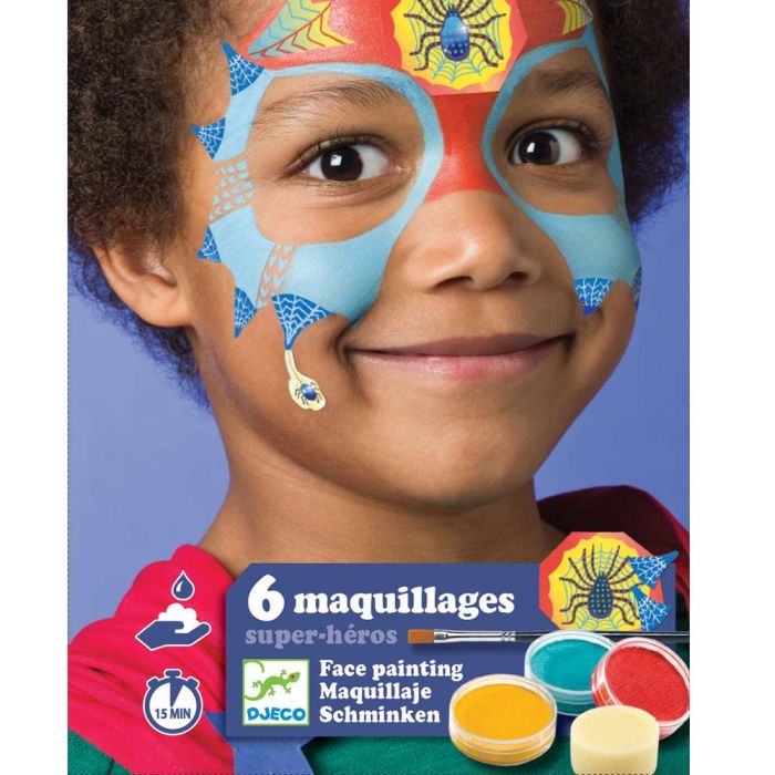 Set Truccabimbi Djeco Supereroi main product photo