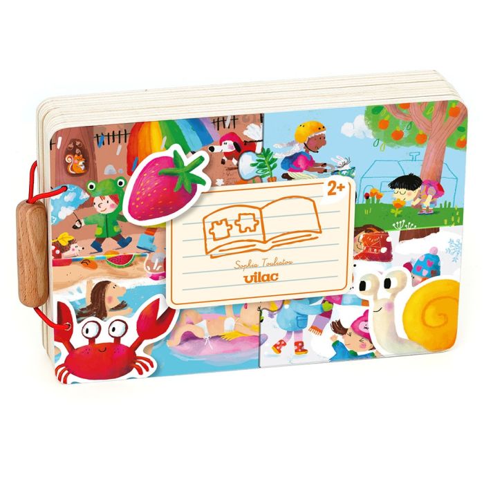 Libro Puzzle in Legno Le Stagioni main product photo