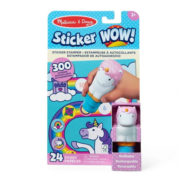 Sticker WOW Unicorni main product photo