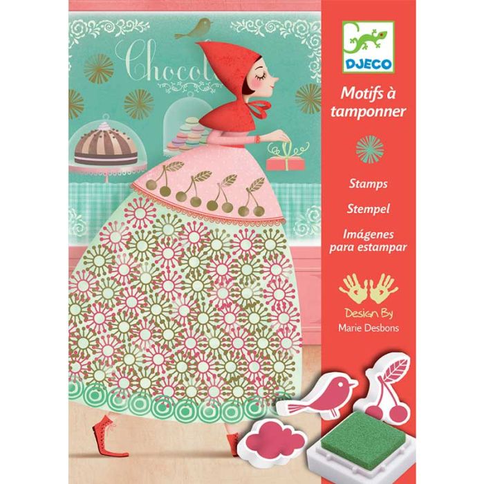 Timbri Djeco Un Elegante Sfilata main product photo