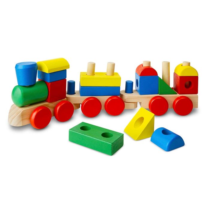 Treno in Legno con Costruzioni main product photo