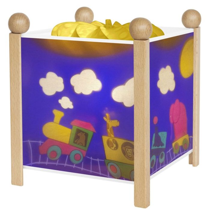 Lampada Cameretta Treno Legno main product photo