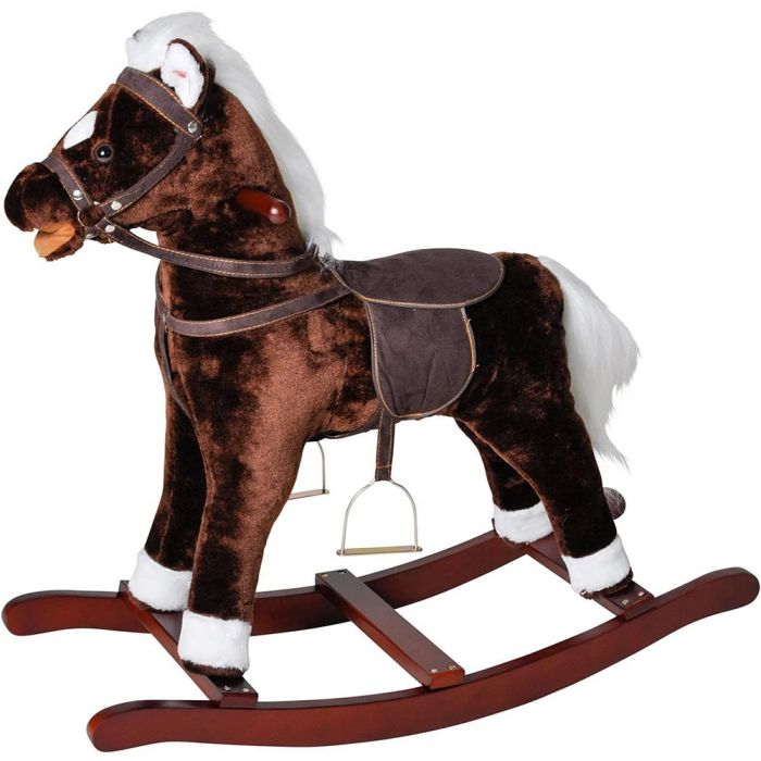Cavallo a Dondolo Peluche di Chic - un bel regalo per bambini