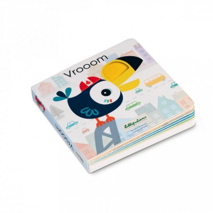 Libro Tattile e Sonoro Vrooom - un bel regalo per bambini