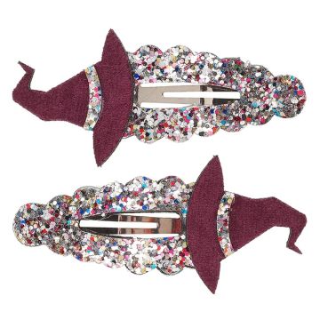 fermagli per capelli cappello da strega souza halloween set 2 pezzi vendita bindi giochi