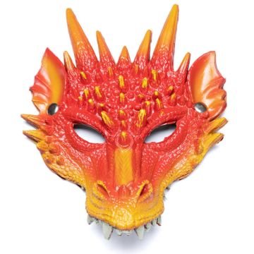Maschera da Drago Rosso di Great Preteders