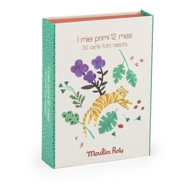 Carte Il mio Primo Anno in Foto Tre Coniglietti di Moulin Roty