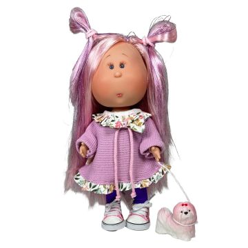 Bambola Mia Rosa con Cagnolino di Nines d'Onil