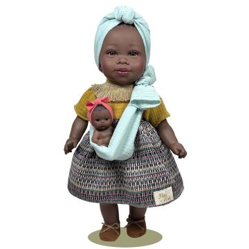 Bambola Maria Fascia Senape